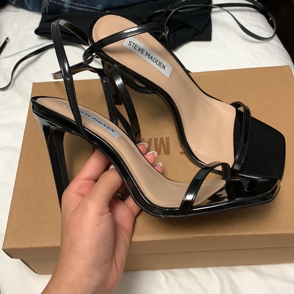Steve Madden square toe wrap up heel - Picture 2 of 8